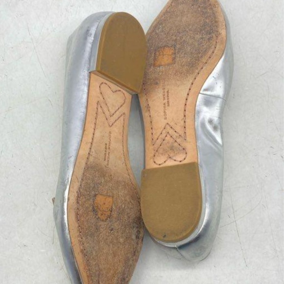 SOPHIA WEBSTER “Bibi” butterfly flats in Silver, 7 - Picture 6 of 6